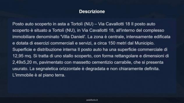 Immobile in asta di 13 m² in vendita a Tortolì - Foto 3