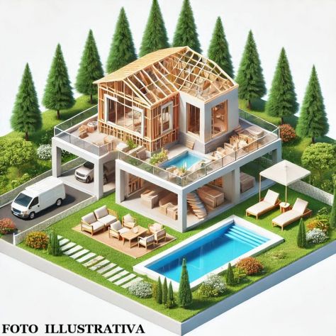 Guidonia. Nuove costruzioni ville unifamiliari e bifamigliari