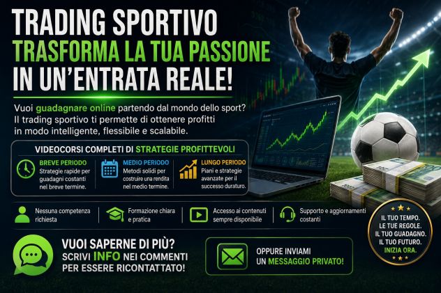 Opportunità di guadagno online con il trading sportivo - Foto 2