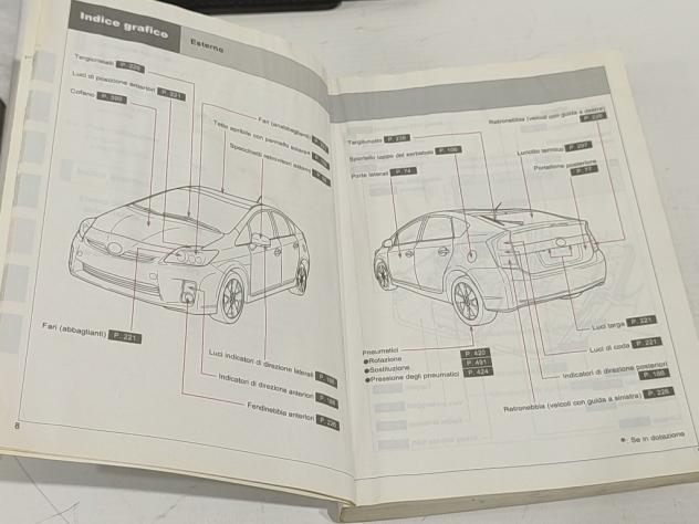 LIBRETTO USO E MANUTENZIONE TOYOTA Prius 3° Serie 2ZRFXE (0916) - Foto 2