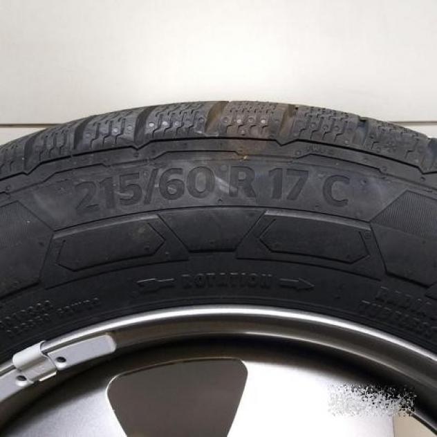 4 gomme e cerchi vw 215 60 17c continental a35536 - Foto 7