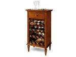 Porta Bottiglie in Legno Stile Arte Povera cod 10814