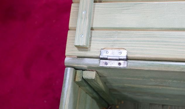 Baule in Legno Stile Rustico – 24534 - Foto 2