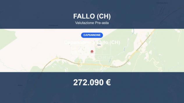 Immobile in asta di 1144 m² in vendita a Fallo
