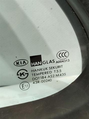 VETRO FISSO POSTERIORE SX KIA Sorento 1° Serie 83562-3E000 D4CB (0206) - Foto 2