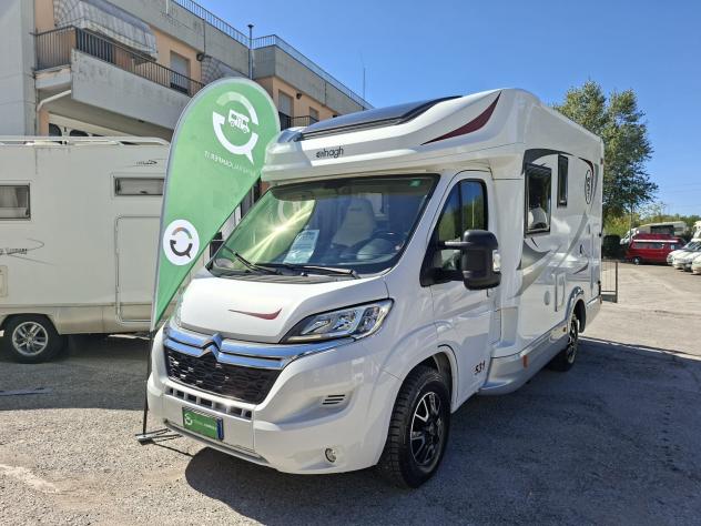 CAMPER ELNAGH CITROEN SEMINTEGRALE GARAGE SEMDINETTE LETTO BASCULANTE CLIMATIZZATORE FOTOVOLTAICO CAMPEGGIO USATI GENERALI 1770 - Foto 2