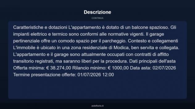 Immobile in asta di 77 m², box auto in vendita a Modica - Foto 4