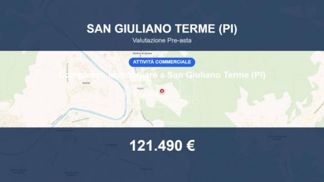 Immobile in asta di 38056 m² in vendita a San Giuliano Terme