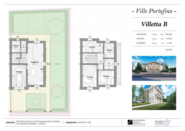 VA0228 - SOLIERA IN "ESCLUSIVA" VILLA BIFAMILIARE CON AMPIO GIARDINO - Foto 18