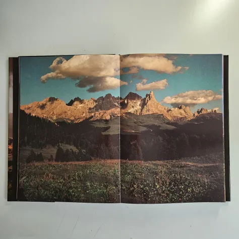 Dolomiti Trentine - de Battaglia, Tomasi - Panorama - 1988 - TRACCIATA! - Foto 4