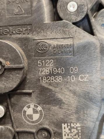 SERRATURA POSTERIORE DESTRA BMW Serie 2 Active Tourer (F45) 7281940 B47C20A (1418) - Foto 3