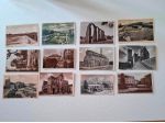 Lotto di cartoline viaggiate dal 1932 al 1954. Acqui Alessandria Belluno