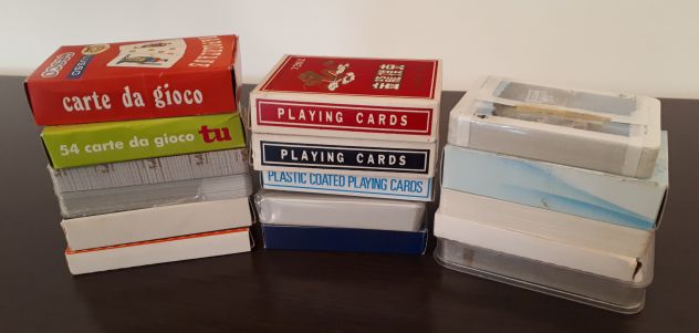 LOTTO 16 MAZZI DI CARTE DA GIOCO RARISSIMI. - Foto 3
