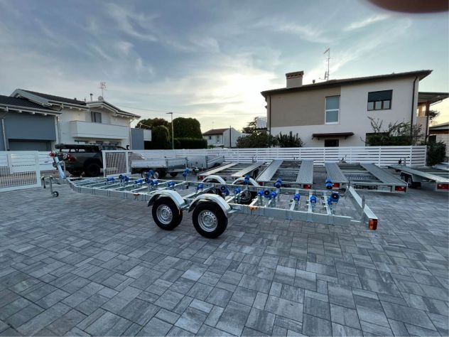 Carrello 750 Kg rinforzato NUOVO - Foto 6