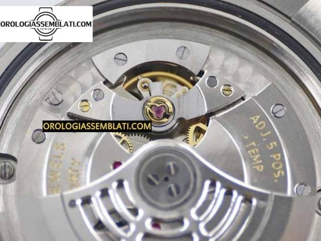 Replica Rolex Assemblata SKY-DWELLER 326934 904L SS 1:1 BEST EDITION QUADRANTE NERO SU BRACCIALE SS DA 23J A 9001 - Foto 9