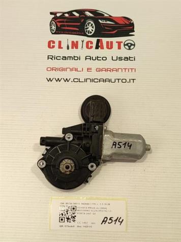 MOTORINO ALZAVETRO ANTERIORE SINISTRO TOYOTA Prius 1° Serie 85720-58010 062040-1770 1NZFXE (9704) - Foto 2