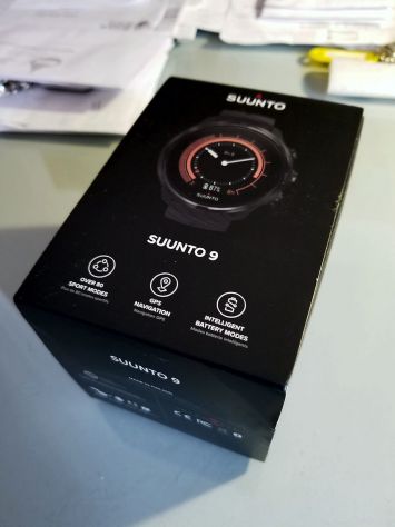 Suunto 9 Total Black Multisport Watch mai indossato fuori casa (solo provato) - Foto 2