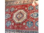 Tappeto Pakistano rosso-blu