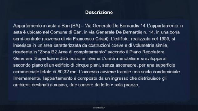 Immobile in asta di 80 m² in vendita a Bari - Foto 14