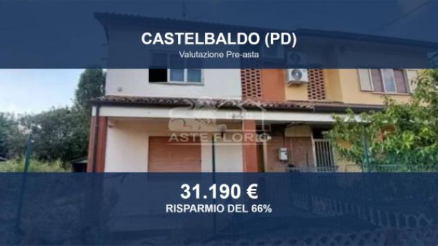 Immobile in asta di 151 m² con più di 5 locali e box auto in vendita a Castelbaldo