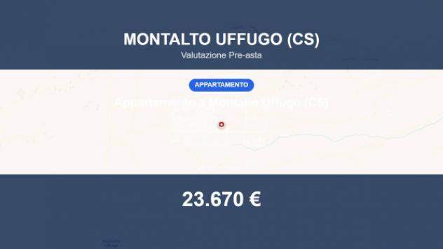 Immobile in asta di 120 m² in vendita a Montalto Uffugo