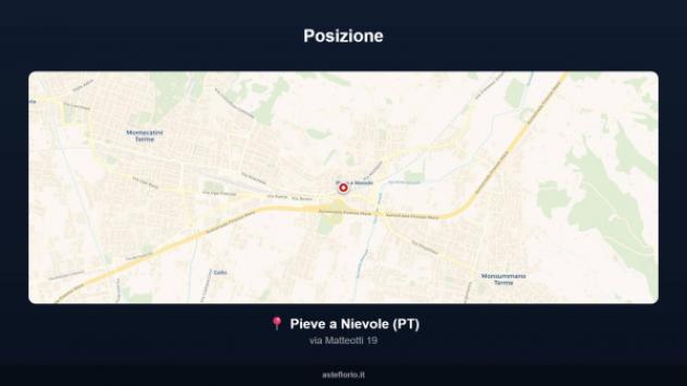 Immobile in asta di 226 m² con più di 5 locali in vendita a Pieve a Nievole - Foto 18