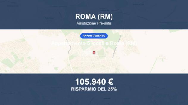 Immobile in asta di 75 m² in vendita a Roma