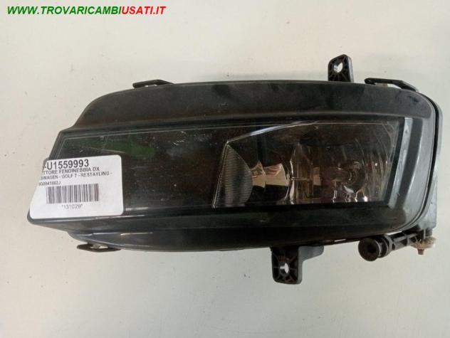 PROIETTORE FENDINEBBIA DX 999-U1559993 Parti elettriche  Fanaleria  Fendinebbia  Fendinebbia dx. VOLKSWAGEN - GOLF 7 - 2012  2017
