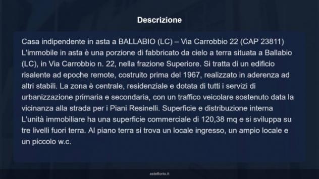 Immobile in asta di 120 m² in vendita a Ballabio - Foto 10