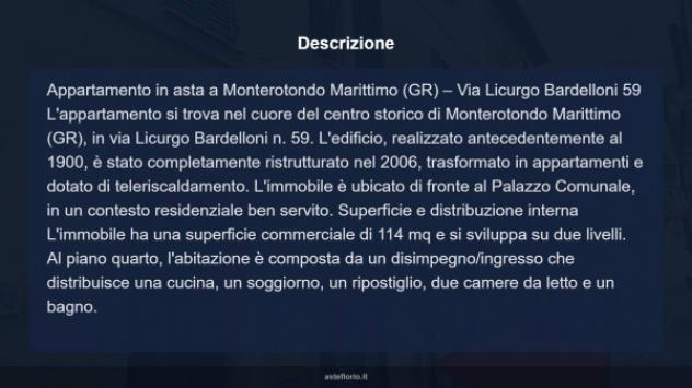 Immobile in asta di 114 m² con più di 5 locali in vendita a Monterotondo Marittimo - Foto 16
