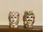 Teste di moro Siciliane ceramiche di Caltagirone