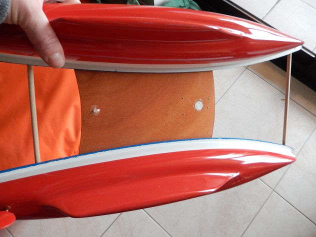 Catamarano in legno e tela GUNTER - Foto 4