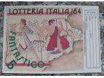CARTOLINA DEL 1984 LOTTERIA NAZIONALE ITALIA - FANTASTICO 5 -