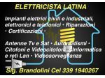 ELETTRICISTA IMPIANTI RIPARAZIONI CERTIFICAZIONI LATINA