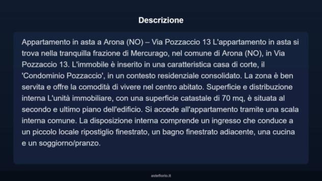 Immobile in asta di 70 m² in vendita a Arona - Foto 17