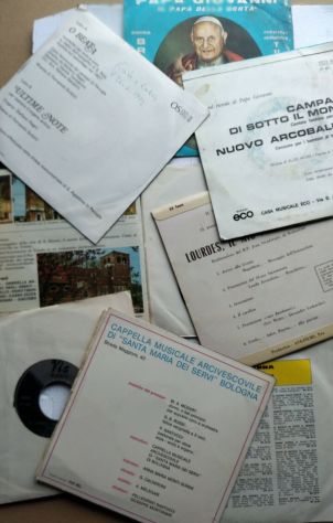 9 dischi a tema sacro anni 50 e 60 a 45 giri con copertine - Foto 10