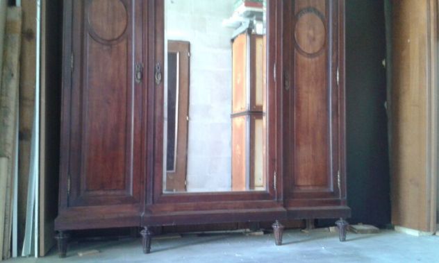 Armadio in ciliegio e noce - Foto 4