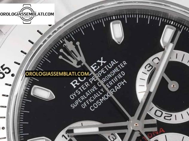 Rolex Replica SUBMARINER 116613 LN CERAMICA NERA ACCIAIO 904L/YG 1:1 BEST EDITION QUADRANTE NERO 3135 - Foto 11