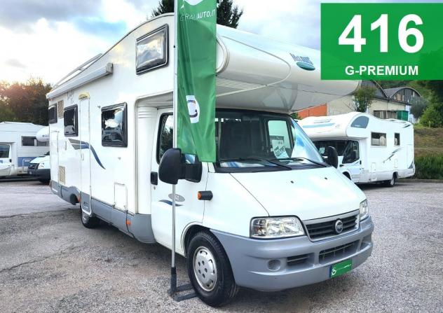 CAMPER MCLOUIS DUCATO MANSARDATO 7 POSTI LETTI CASTELLO CLIMATIZZATORE FOTOVOLTAICO GENERALI USATO