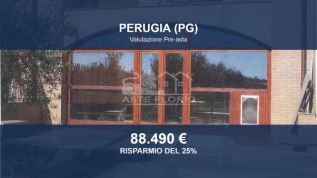Immobile in asta di 97 m², box auto doppio in vendita a Perugia
