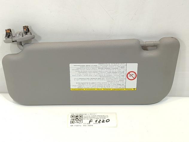 PARASOLE ALETTA ANTERIORE SX TOYOTA Yaris Serie 7431052221B0 1NDTV (0305)