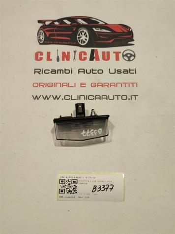 FANALE LUCE TARGA TOYOTA C-HR Ibrida 81270-F4010 2ZR (1623) - Foto 2