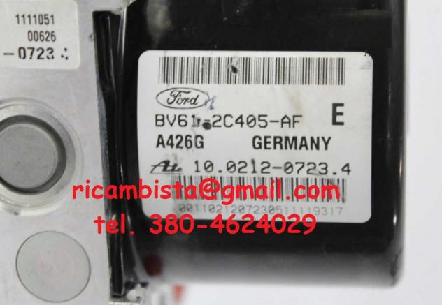 Ford Focus C Max 2.0 centralina gruppo pompa ABS 1847182