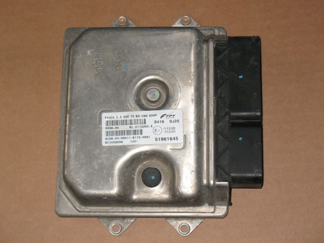 51961645 ECU CENTRALINA FIAT PANDA 0.9 80HP 51961645 8GSW.H4 HW611 B176-HM81