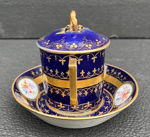 Tazzina Blu con Coperchio - Foto 4