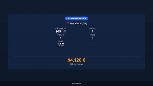 Immobile in asta di 105 m² con più di 5 locali in vendita a Muravera - Foto 16