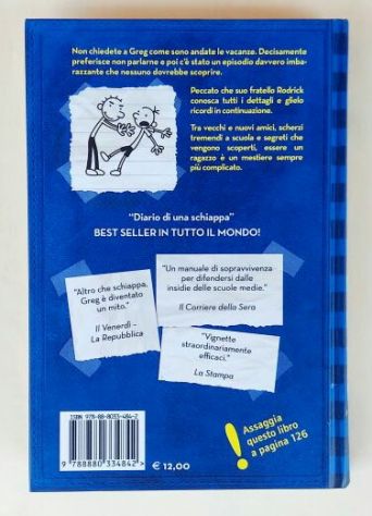 Diario di una schiappa. La legge dei più grandi Jeff Kinney Ed.Il castoro, 2009 - Foto 4