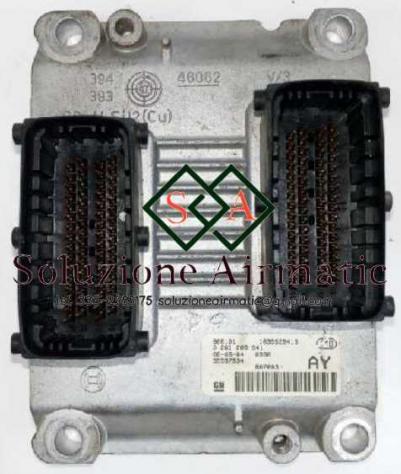 Opel Corsa D 1.4 benzina centralina motore Bosch 55557934