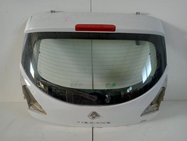 PORTELLO POST. BERL. BIANCO CON MOT (PICCOLA AMMAC) Carrozzeria Lamierati esterni Portello Portello post. RENAULT - MEGANE 5p - 01-02-2014 - 01-12
