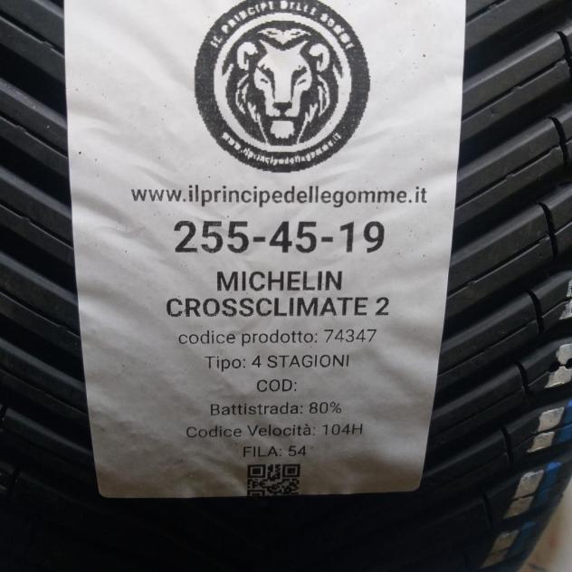 4 GOMME 255 45 19 MICHELIN A74347 - Foto 2